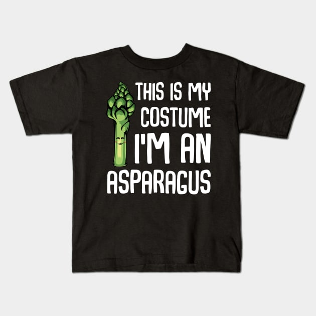 Asparagus - This Is My Costume I'm An Asparagus - Funny Saying Kids T-Shirt by Lumio Gifts